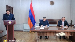 Chairman of Investigative Committee Paid Working Visit to Kotayk Regional Investigative Department